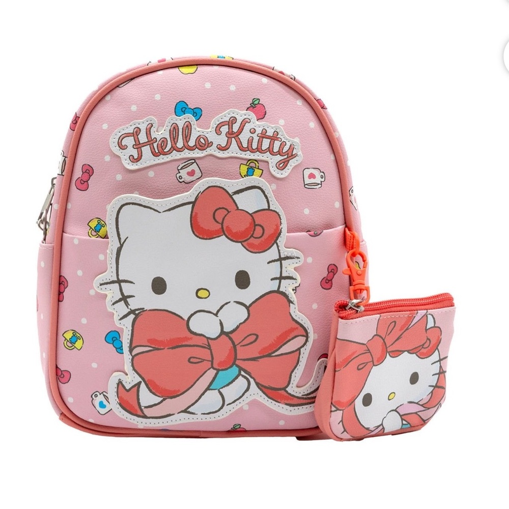 Sanrio Hello Kitty Pink Backpack with Coin Purse Brand New Collectible
